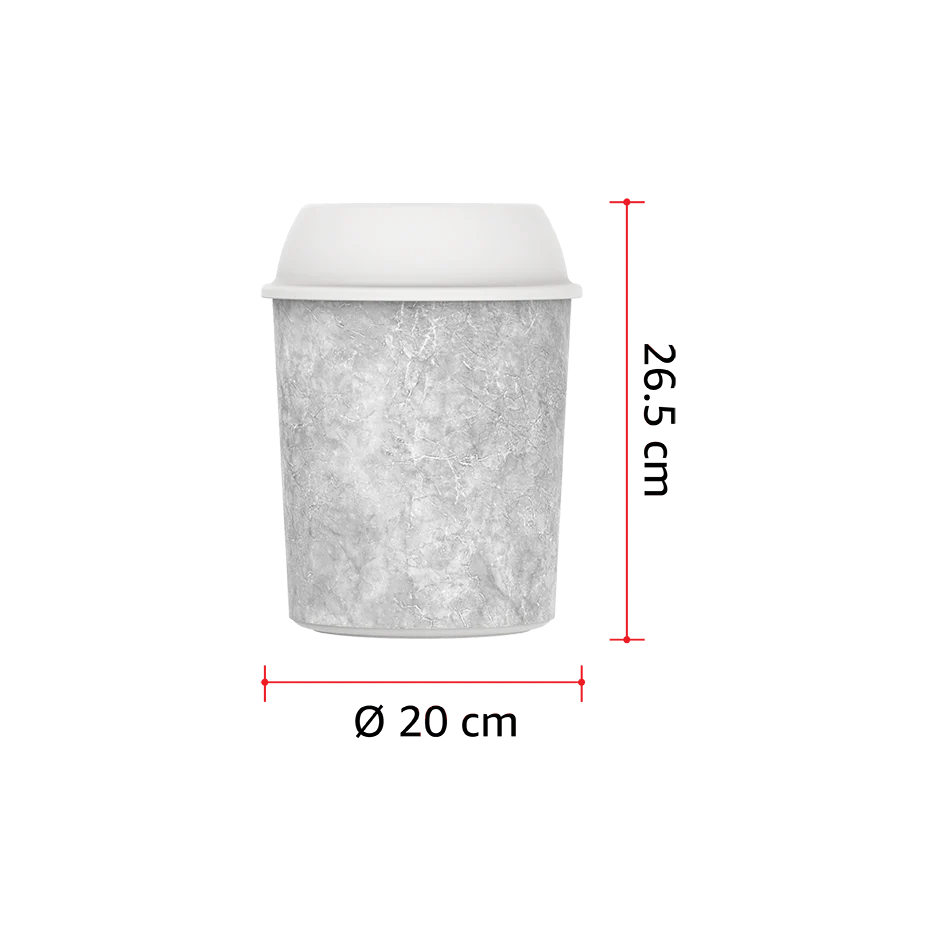 5L Round Dust Bin
