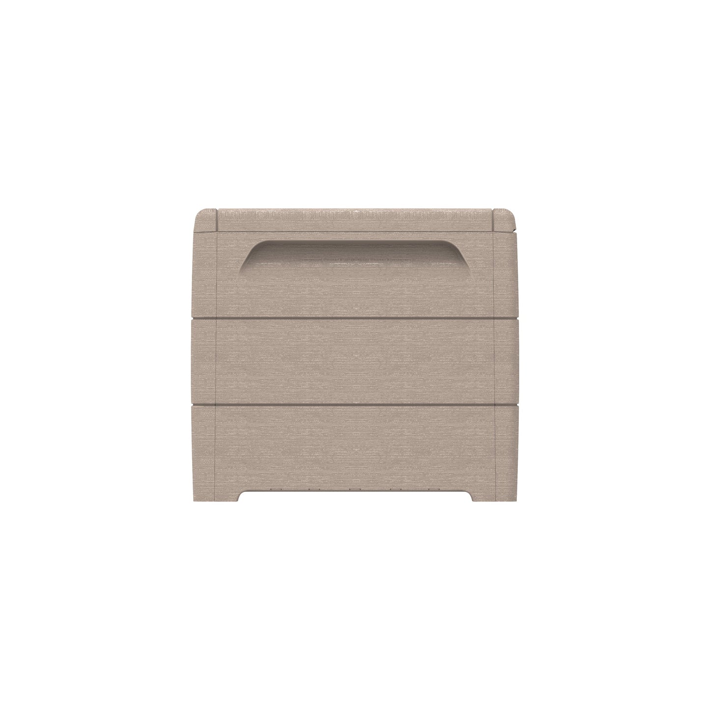 Cedargrain 416L Outdoor Deck Storage Box- Cosmoplast UAE
