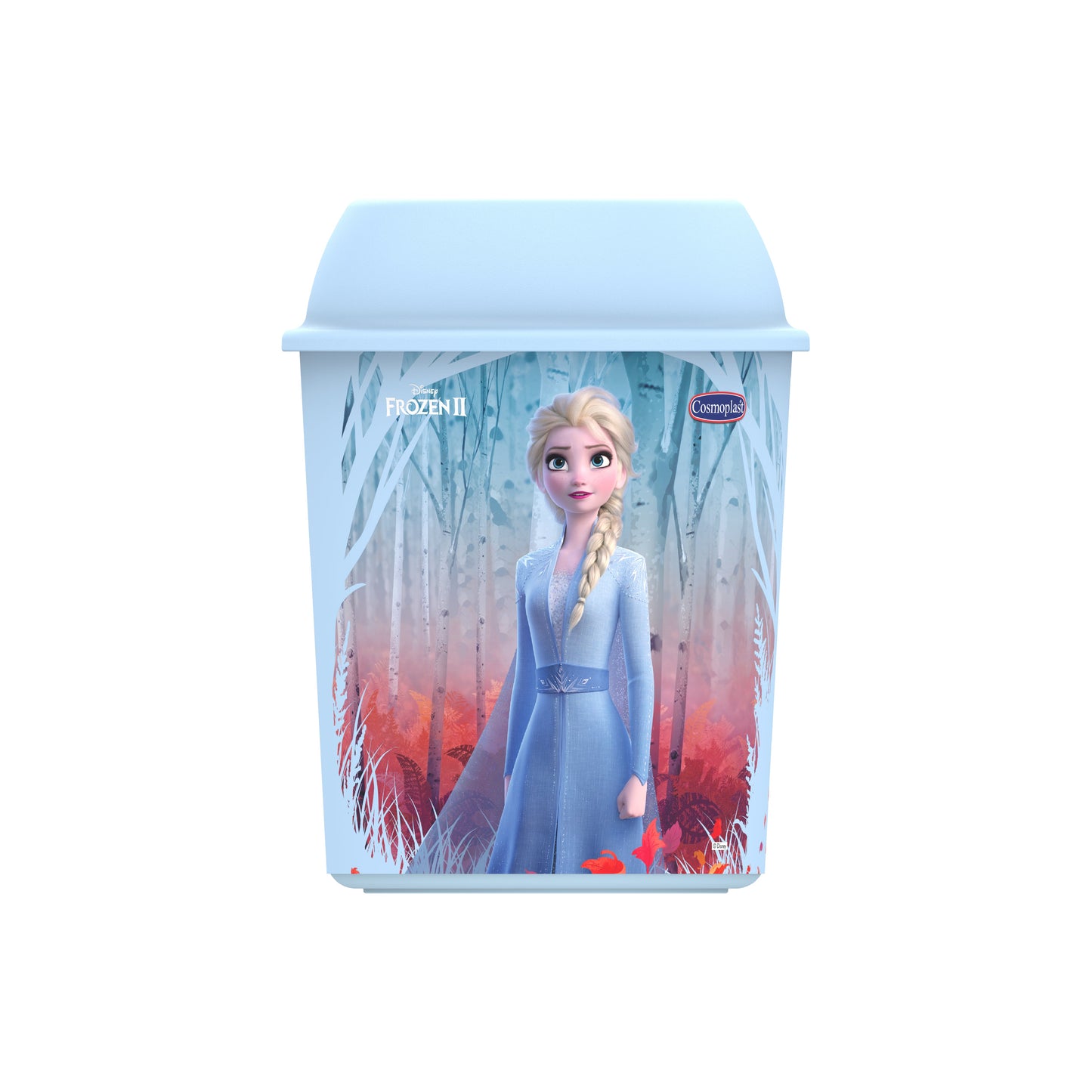 Cosmoplast Disney Frozen Plastic Round Dust Bin 5 Liters