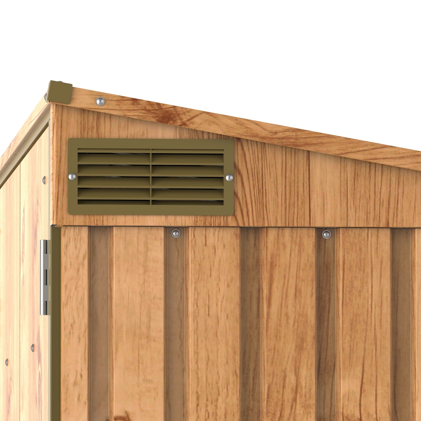 1420L Small Storage Steel Shed with Flat Lid