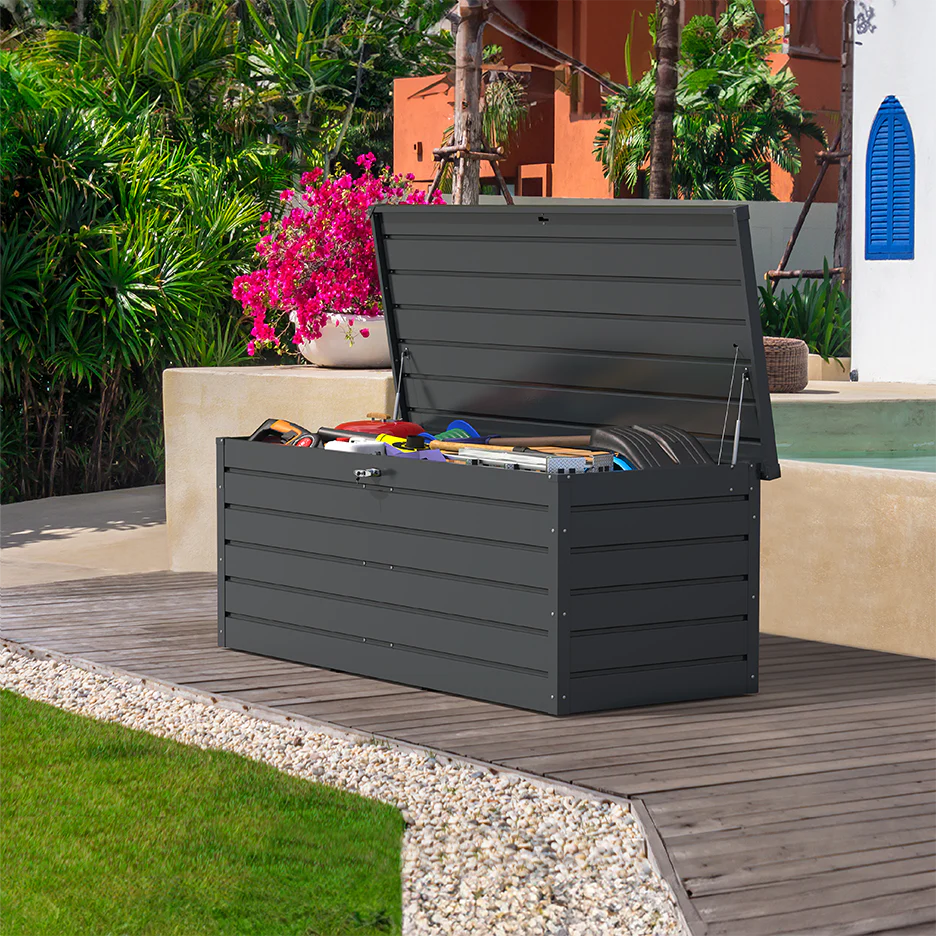 Palladium 865L Deck Storage Steel Box