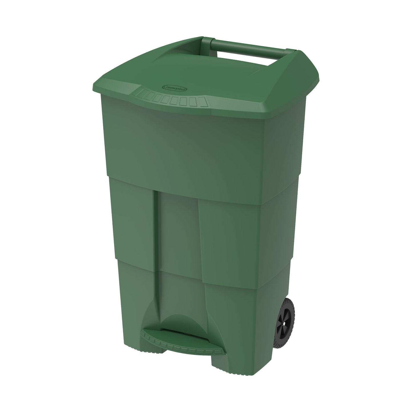 125L Step-on Waste Bin with Pedal & Wheels
