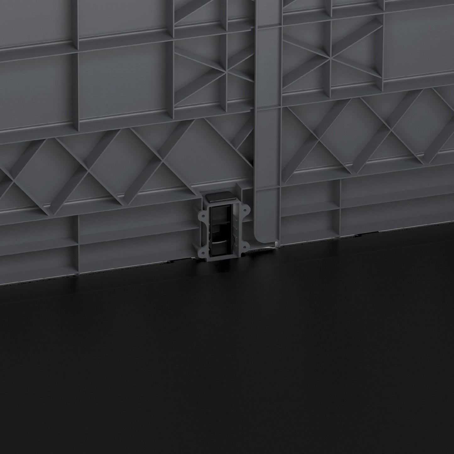 1200L Small Storage Shed with Flat Lid Waste Bin Storage