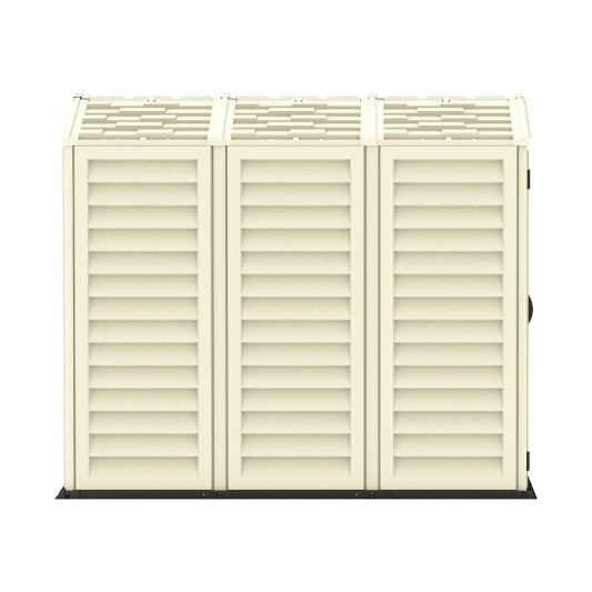YardMate PLUS 5x8ft Resin Garden Storage Shed - Cosmoplast Qatar