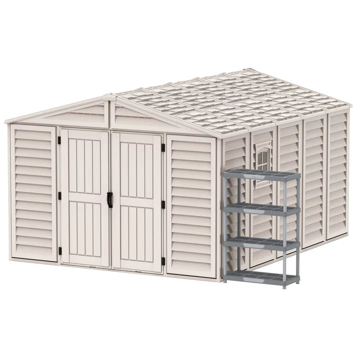 10.5x13ft Our and Garden Storage Shed