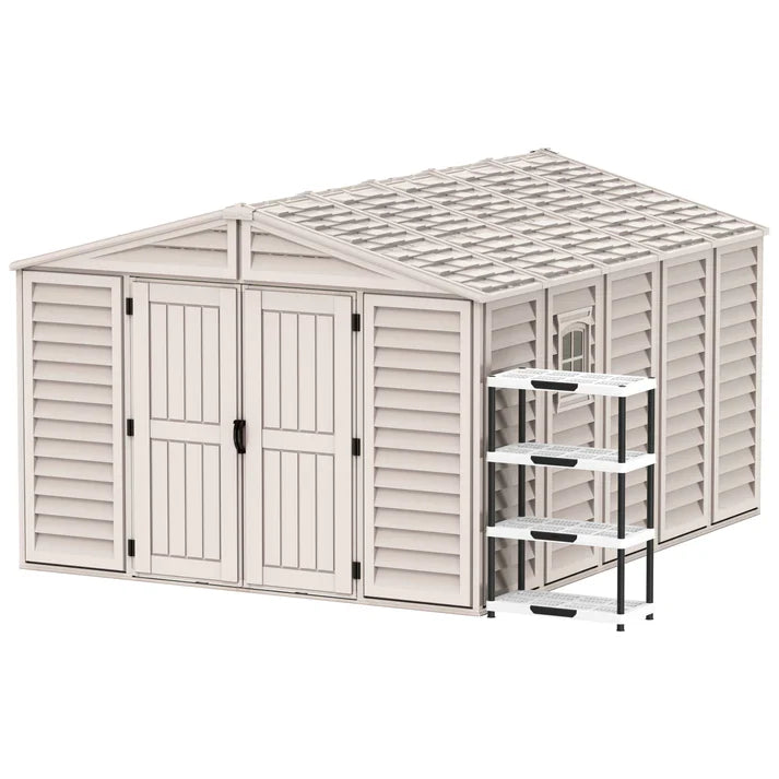 10.5x13ft Our and Garden Storage Shed