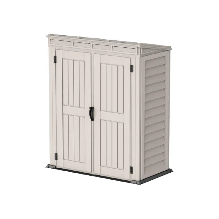 Yardmate Pent Plus 5x3ft Resin Garden Storage  Shed - Cosmoplast Qatar