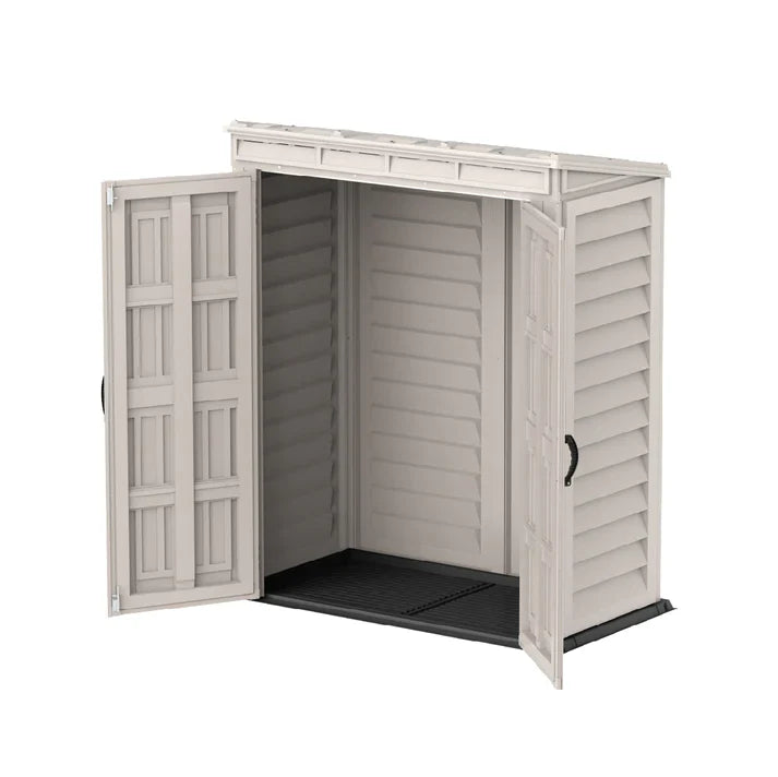 Yardmate Pent Plus 5x3ft Resin Garden Storage  Shed - Cosmoplast Qatar