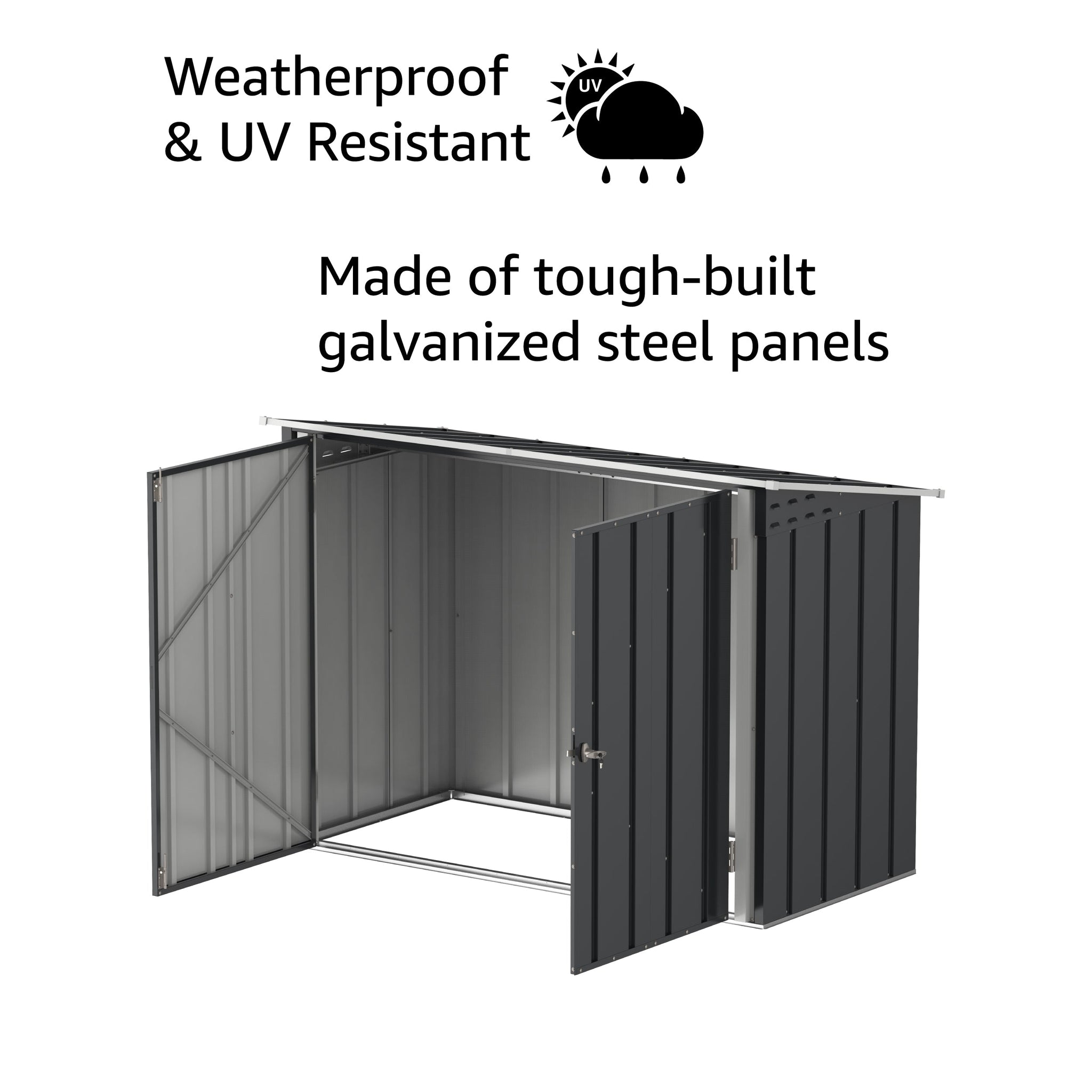 Bike Storage Steel Shed - Cosmoplast UAE