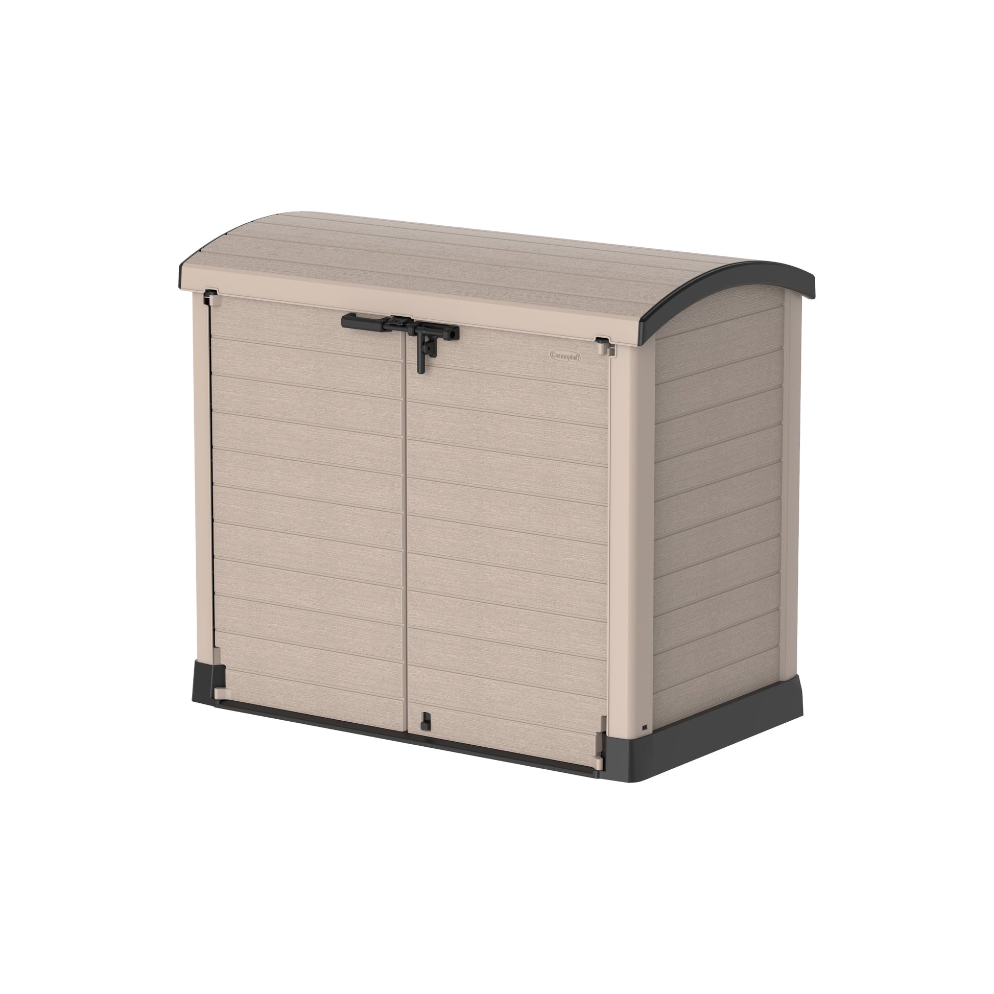 waste bin 1200L Small Storage Shed with Arc Lid- Cosmoplast