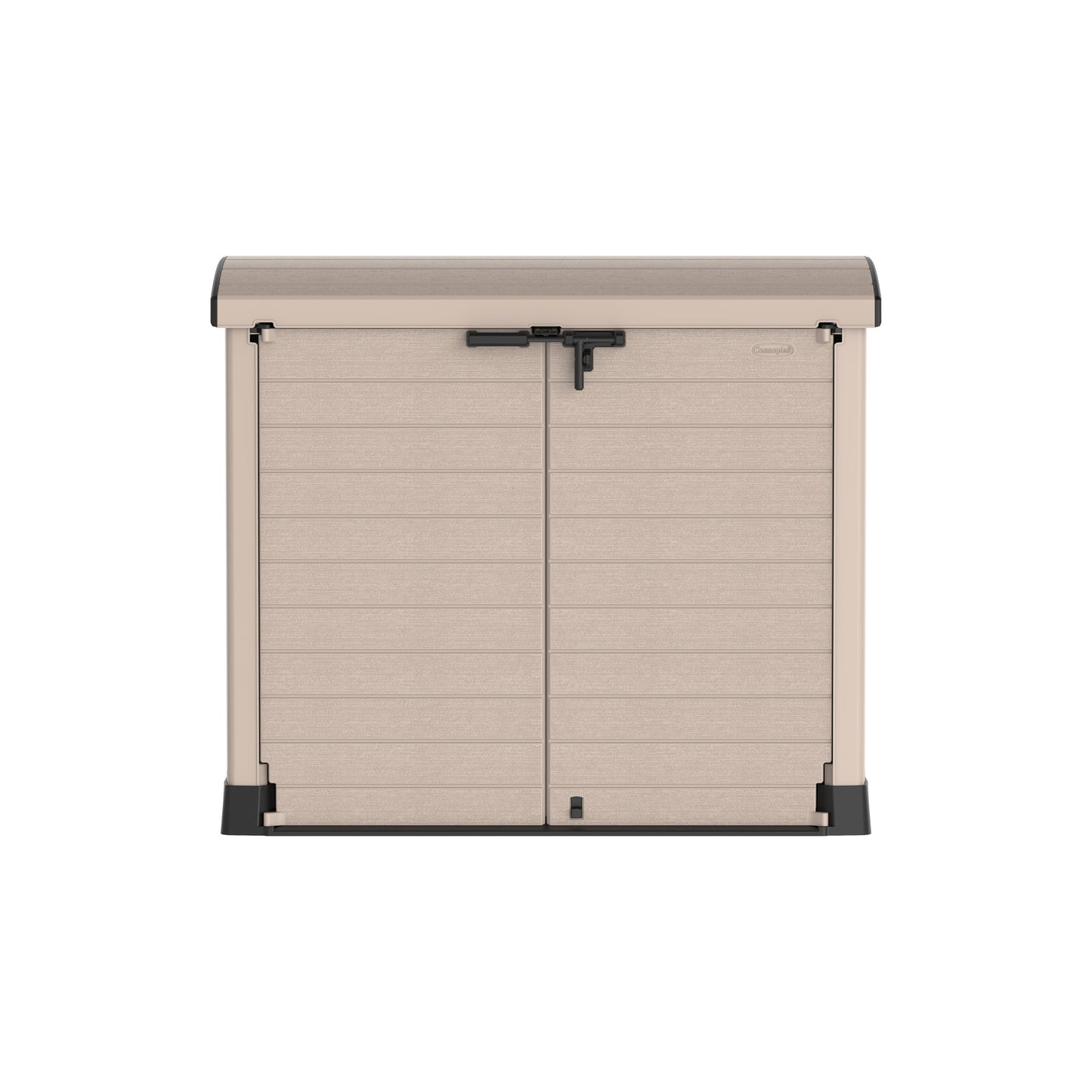 waste bin 1200L Small Storage Shed with Arc Lid- Cosmoplast