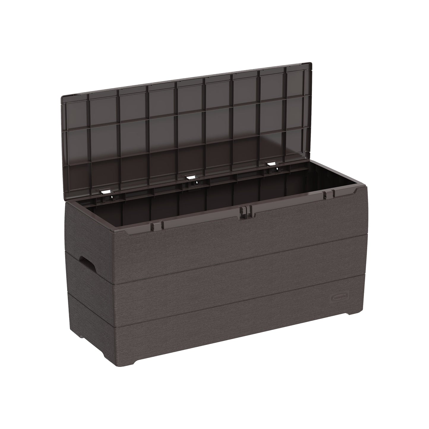 Cedargrain Resin Storage Deck Box 270L- Cosmoplast UAE