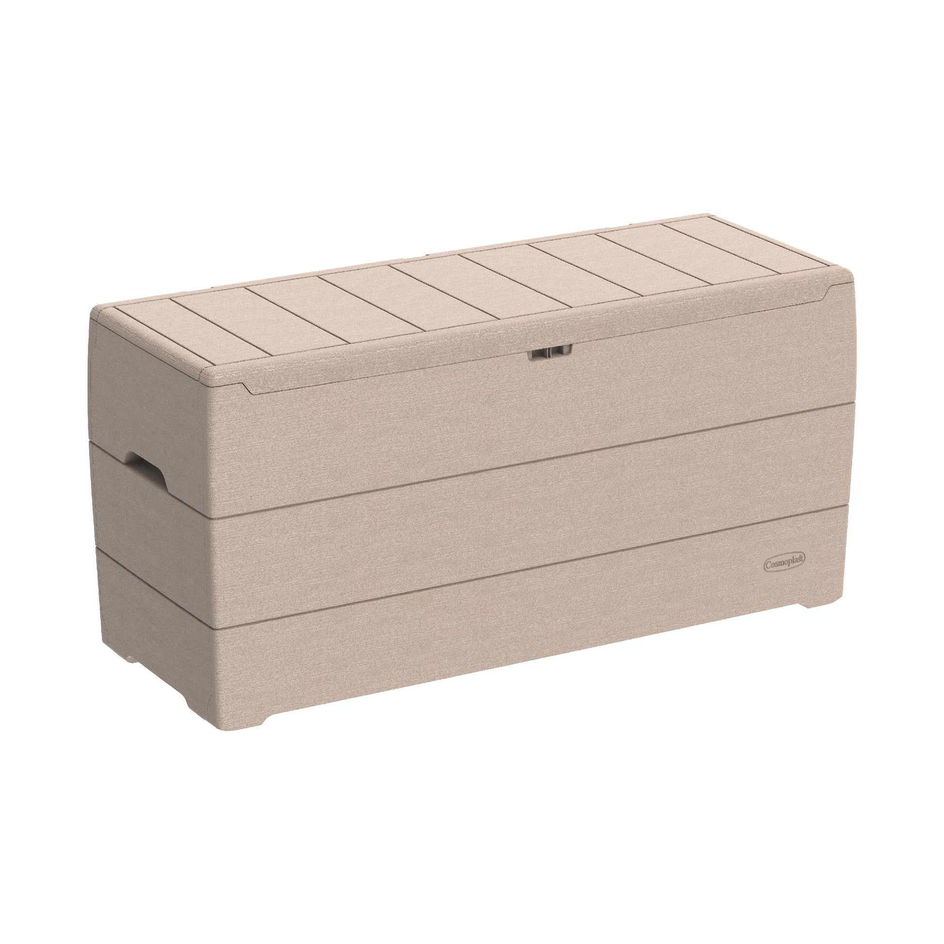 Cedargrain Resin Storage Deck Box 270L- Cosmoplast UAE