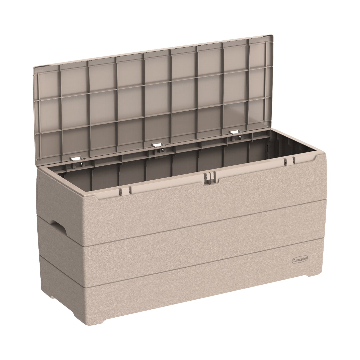 Cedargrain Resin Storage Deck Box 270L- Cosmoplast UAE