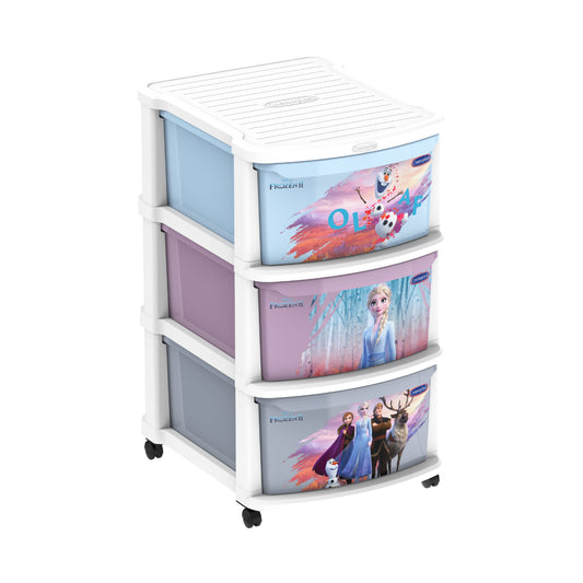 Disney Frozen Multipurpose Storage Cabinet 3 with Wheels