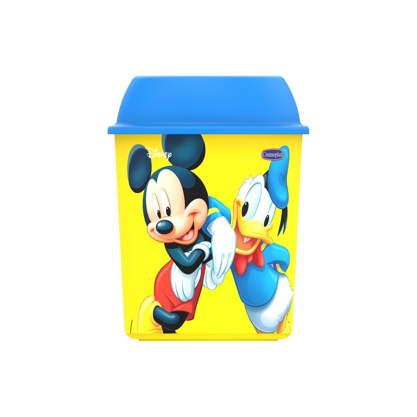 Cosmoplast Disney Mickey & Friends Boys Plastic Round Dust Bin 5 Liters