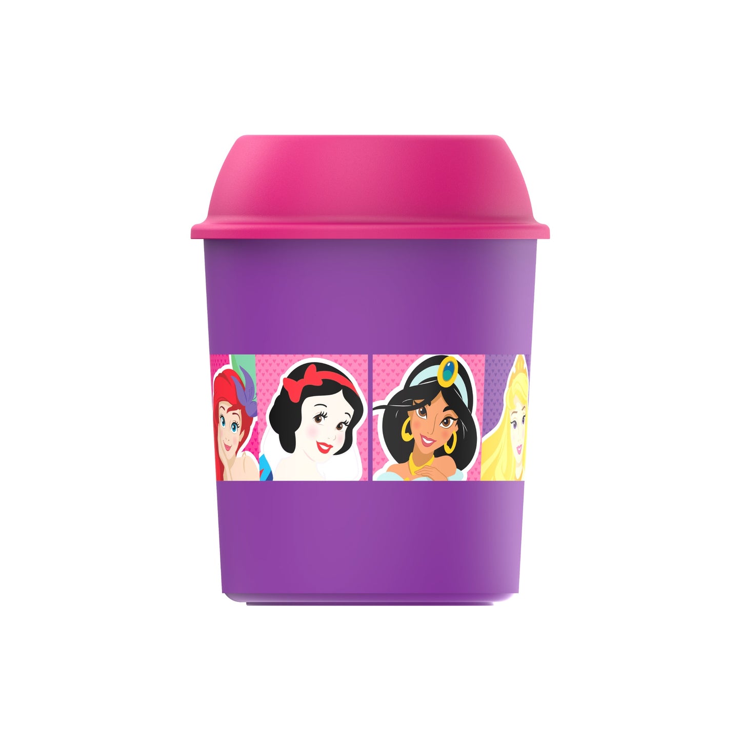 Cosmoplast Disney Princess Plastic Round Dust Bin 10 Liters