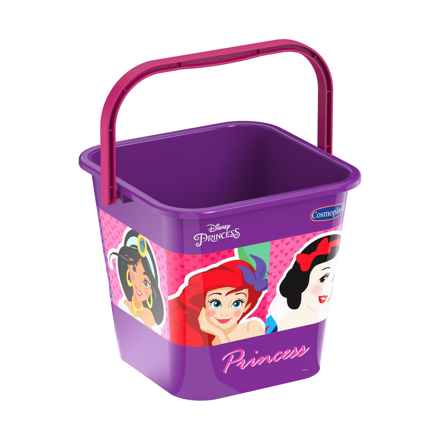 Cosmoplast Disney Princess Sand Bucket 5 Liters with Handle