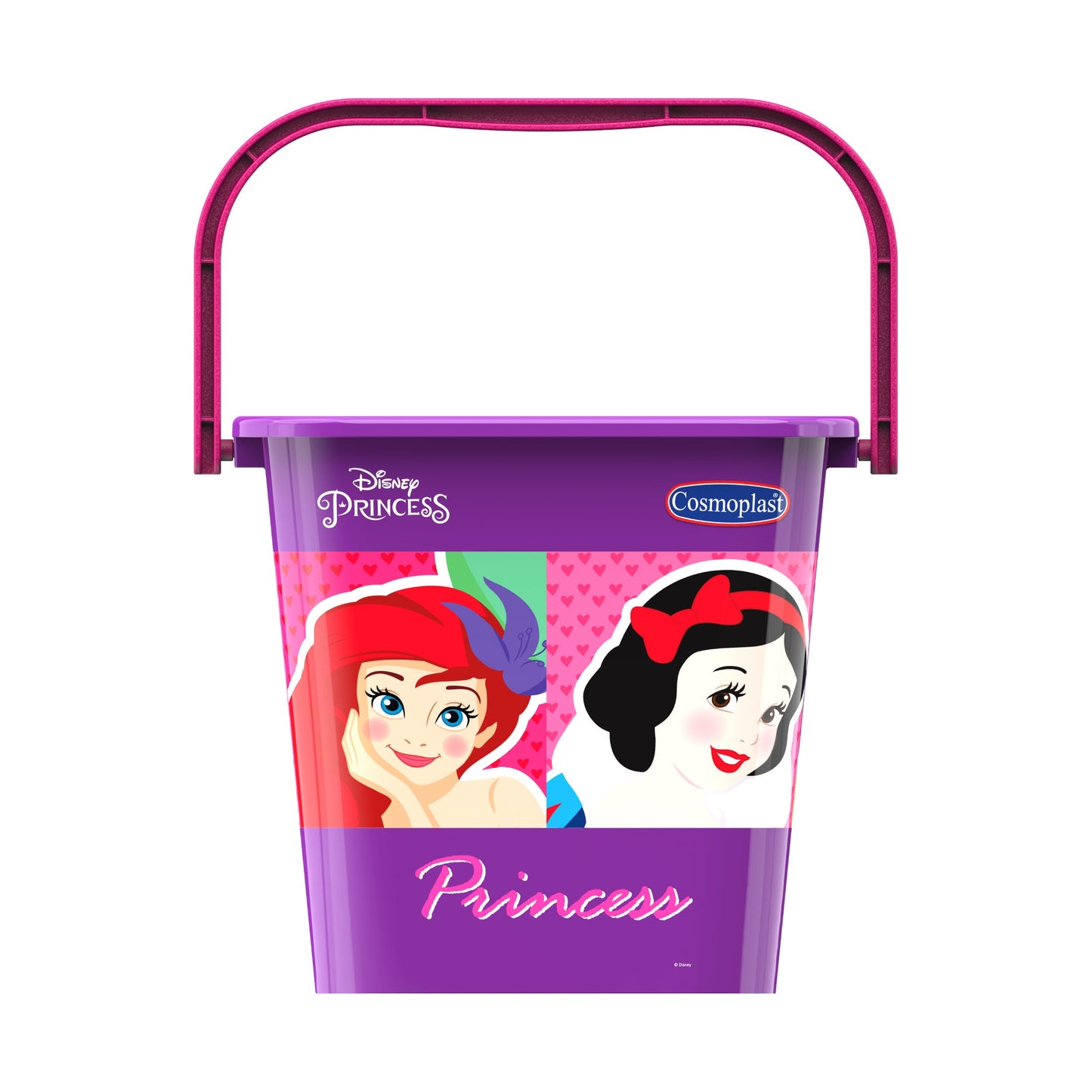 Cosmoplast Disney Princess Sand Bucket 5 Liters with Handle