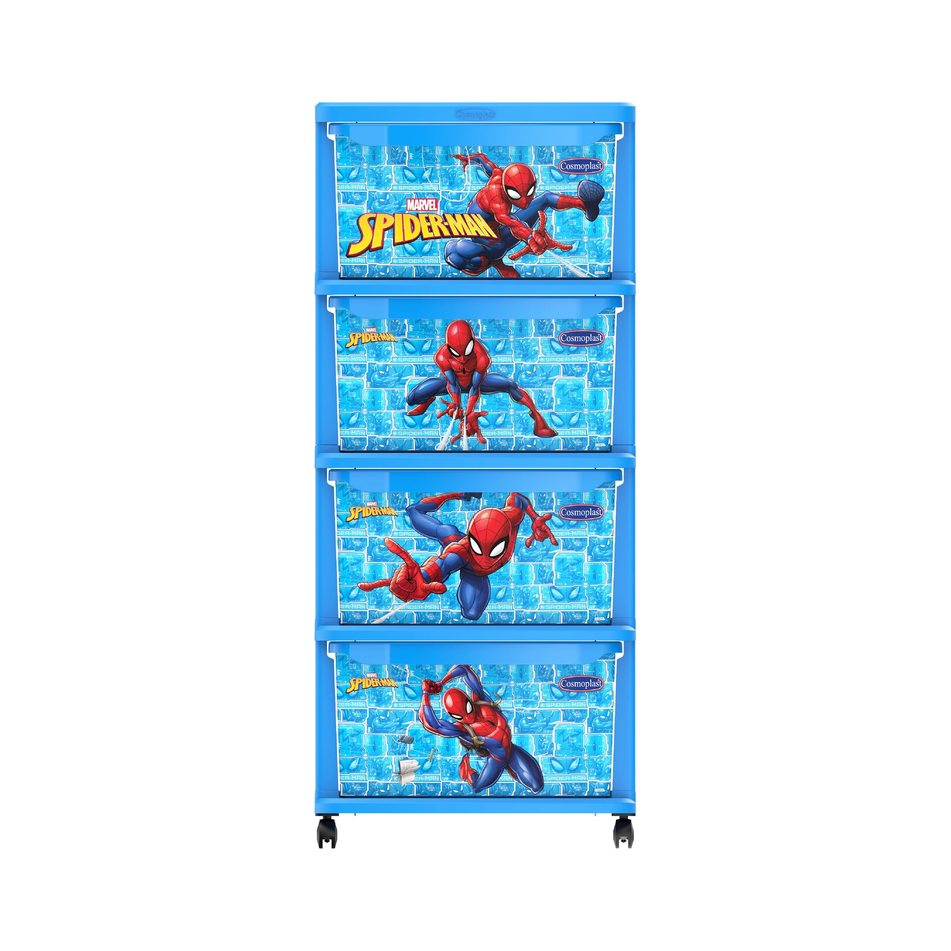 Cosmoplast Disney Marvel Spider Man Multipurpose Storage Cabinet 4