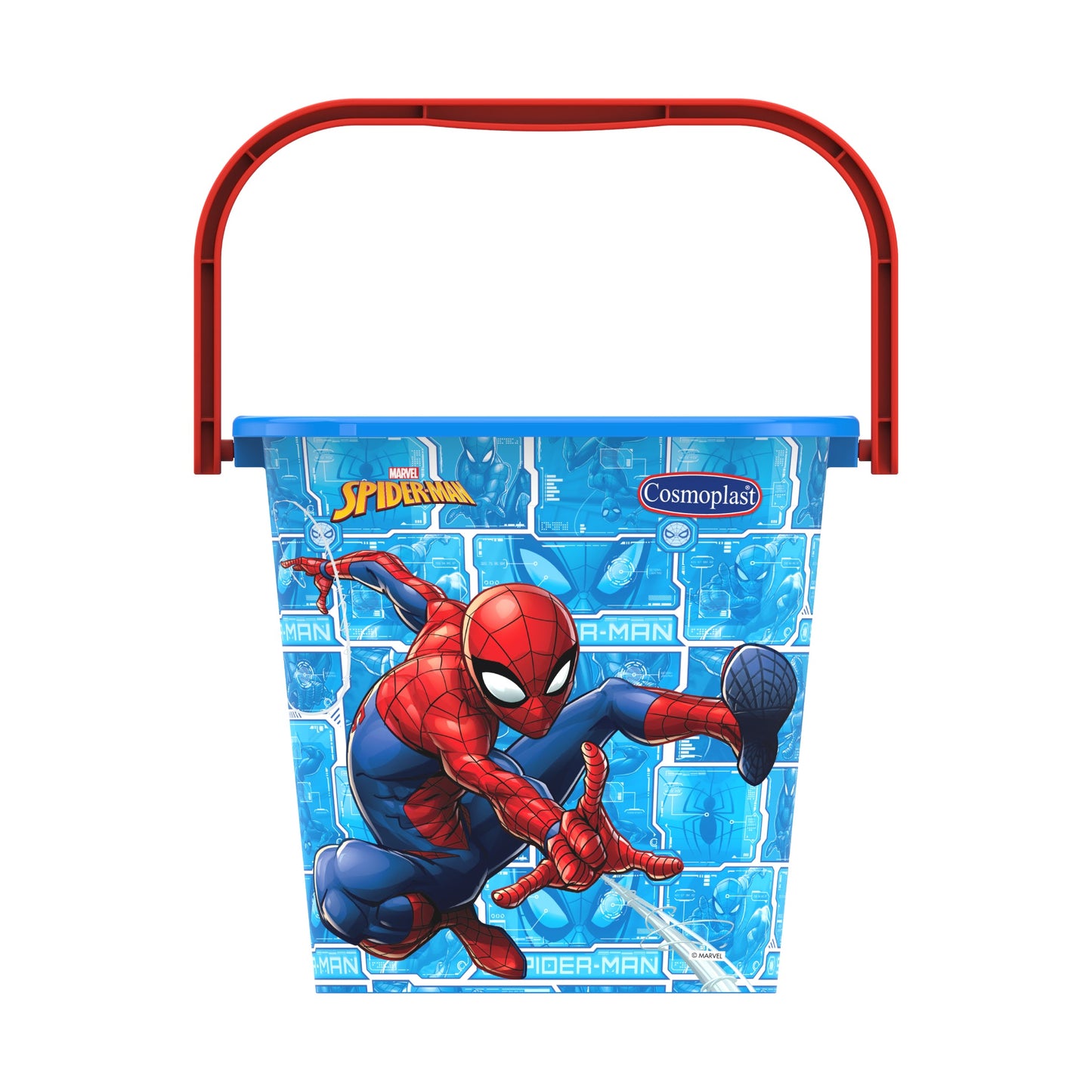 Cosmoplast Disney Marvel Spider Man Sand Bucket 5 Liters with Handle