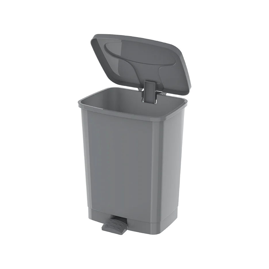 17L Step-on Waste Bin with Pedal