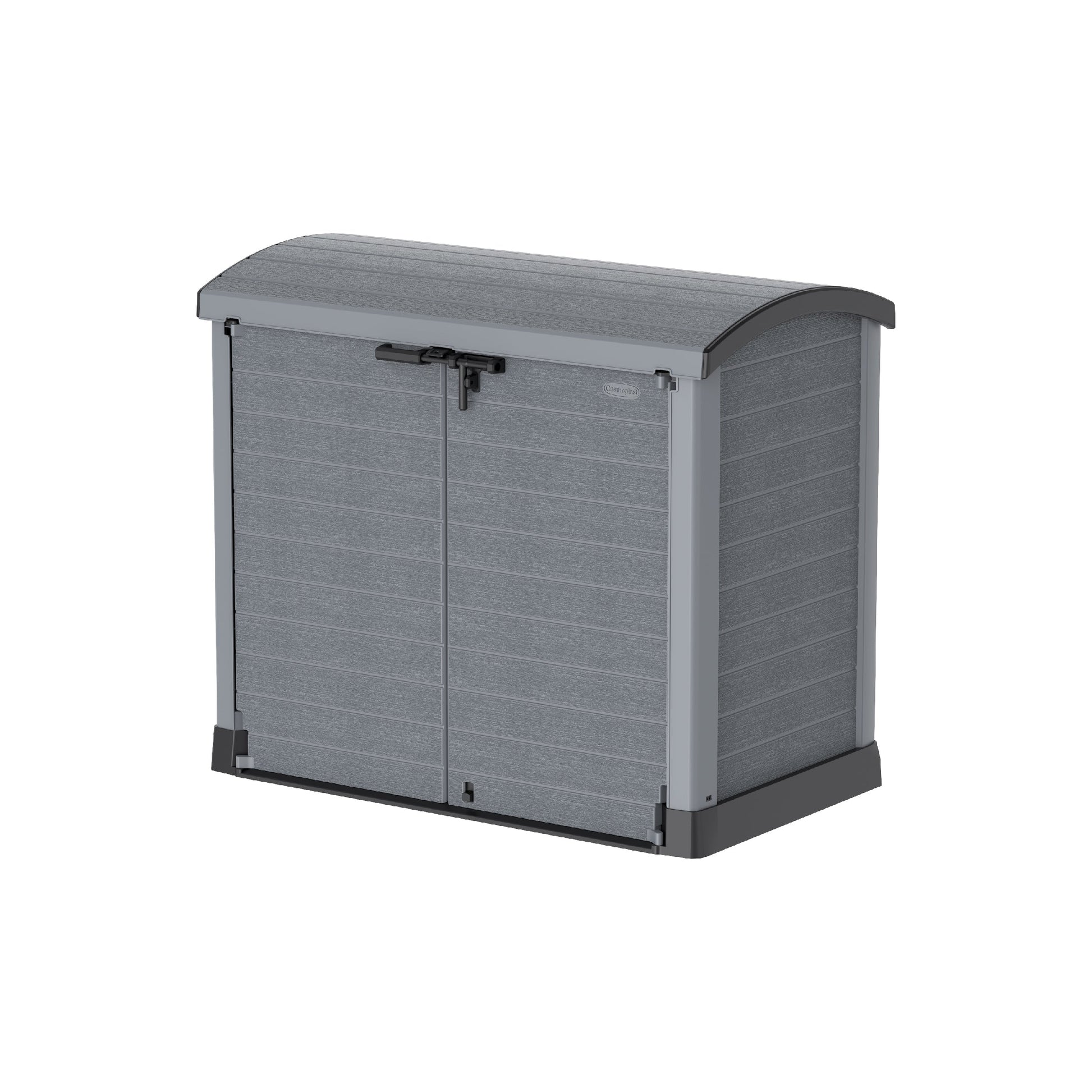 waste bin 1200L Small Storage Shed with Arc Lid- Cosmoplast