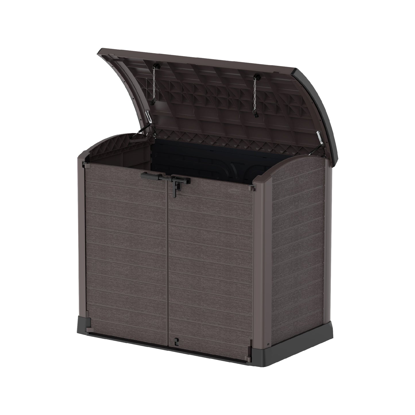 waste bin 1200L Small Storage Shed with Arc Lid- Cosmoplast