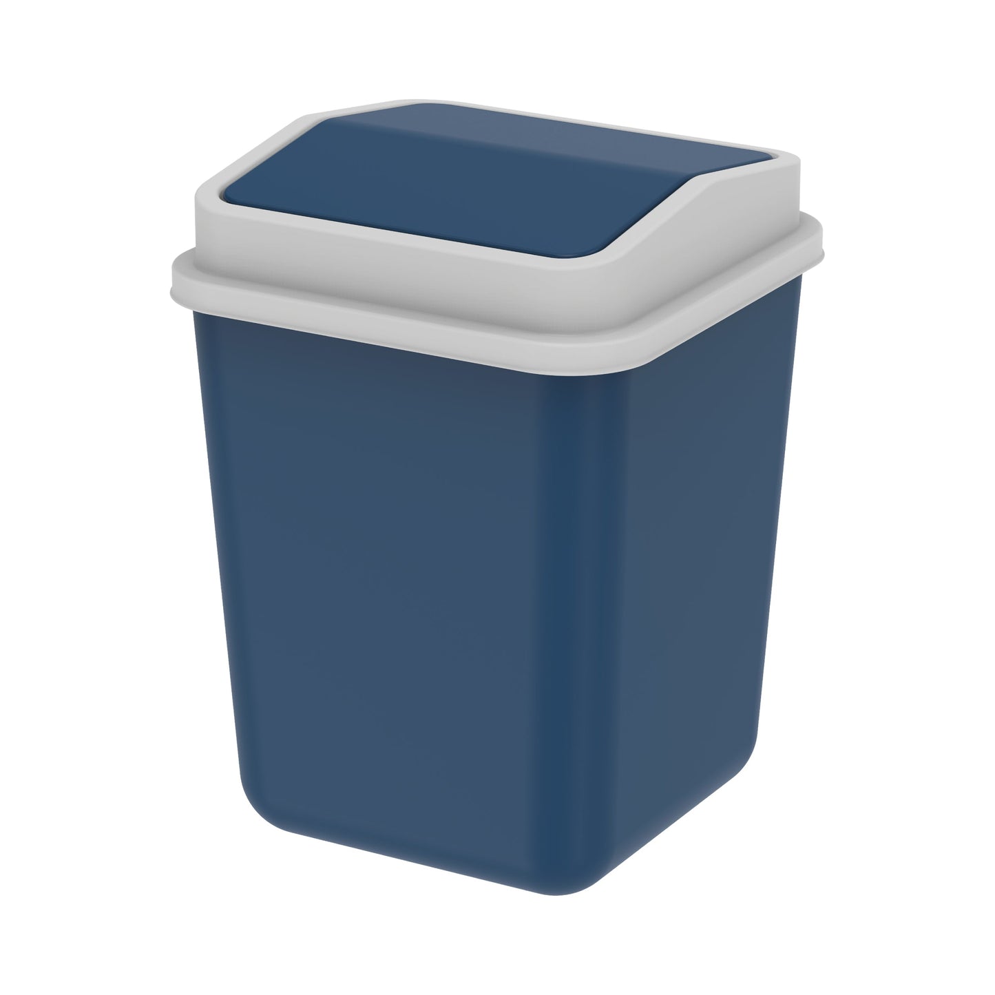 15L Swivel Waste Bin with Swing Lid