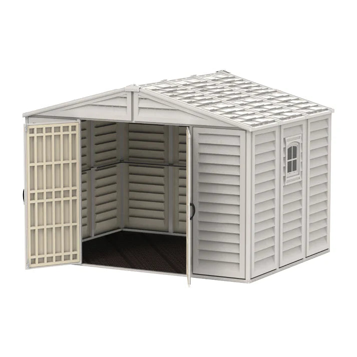 10.5x8ft Outdoor and Garden Storage Shed -Cosmoplast