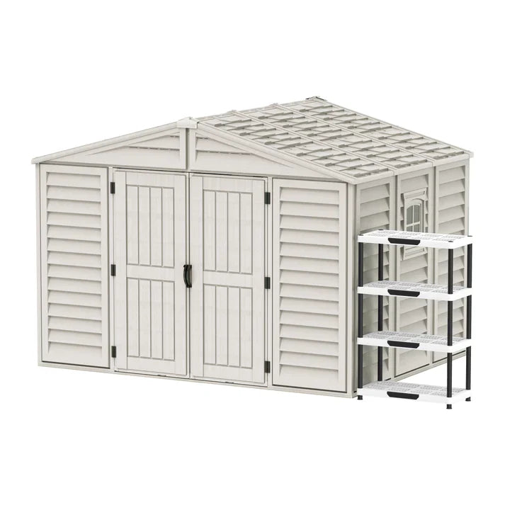 10.5x8ft Outdoor and Garden Storage Shed 